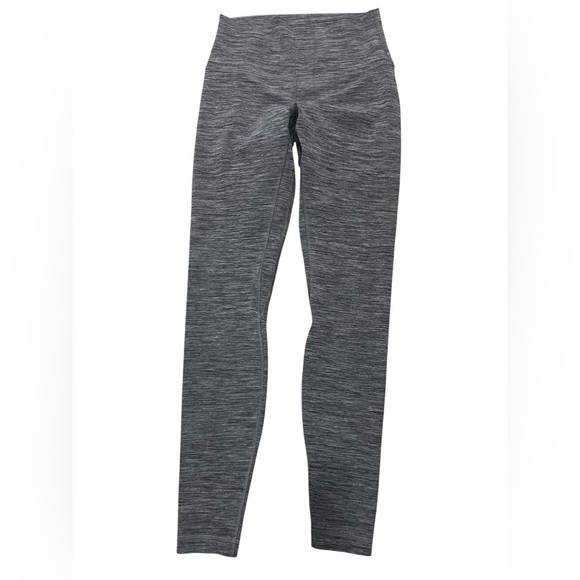 Size 6 Lululemon High Rise Align pant, Heathered Black - Picture 3 of 5